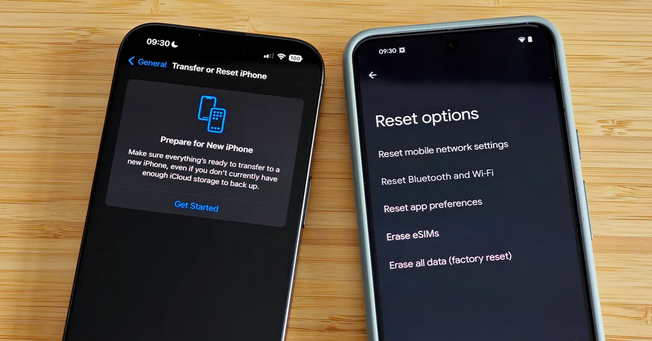 Reset the Phone Properly