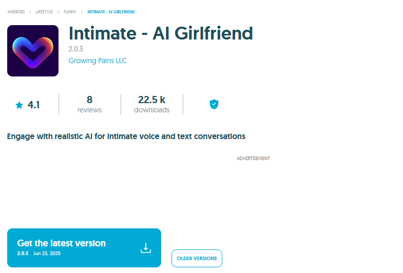 Intimate – AI Girlfriend