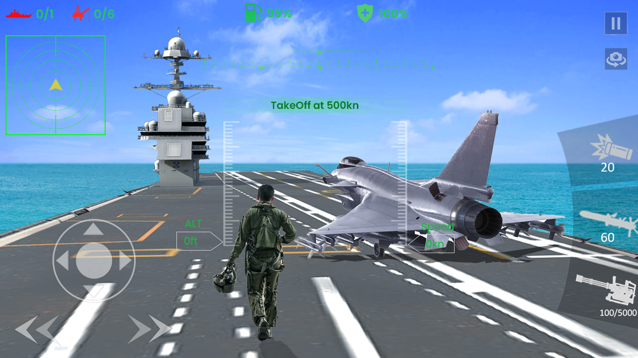 Fighter Plane Sky Simulator VR