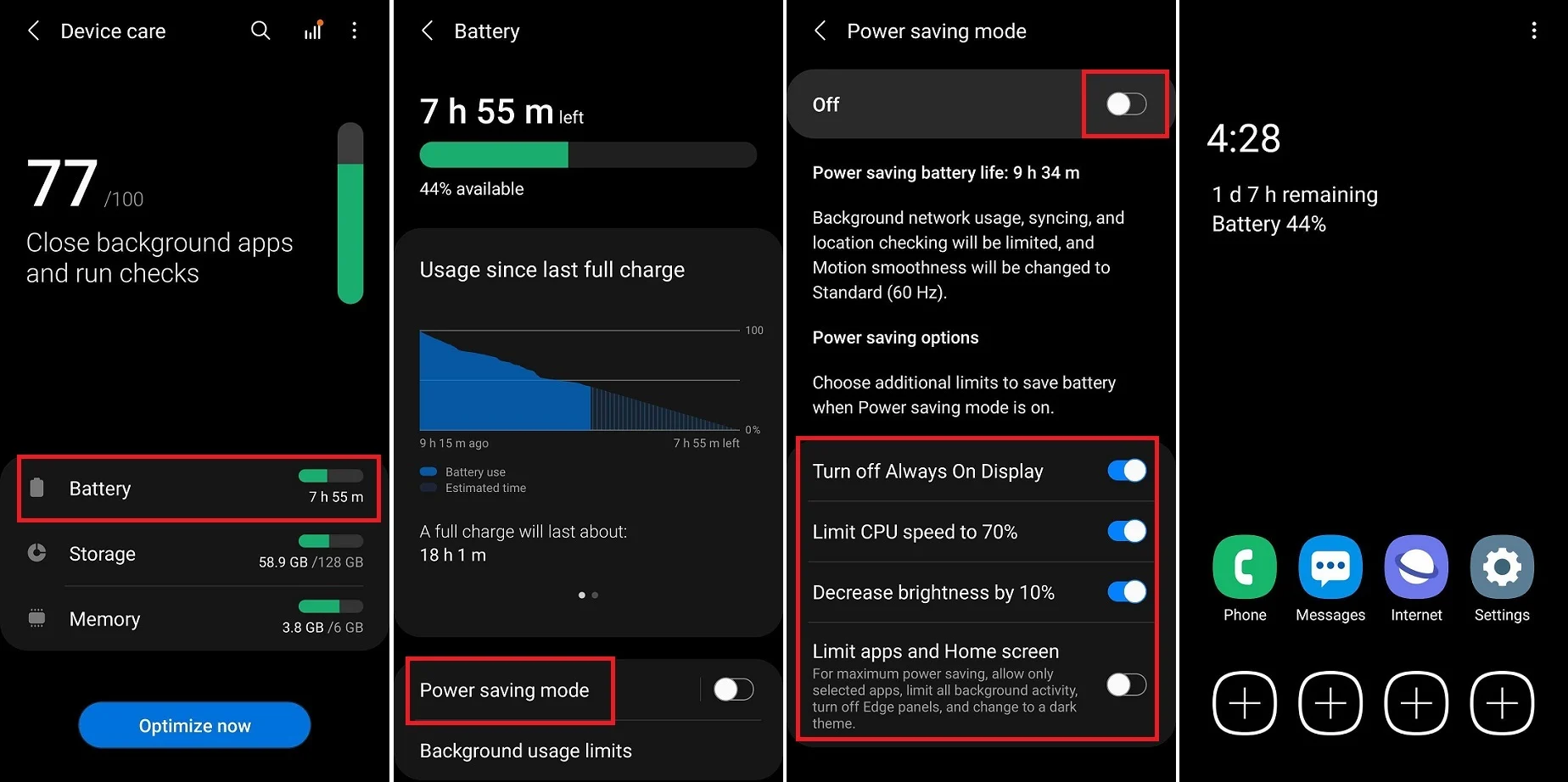 Improved Battery Life
