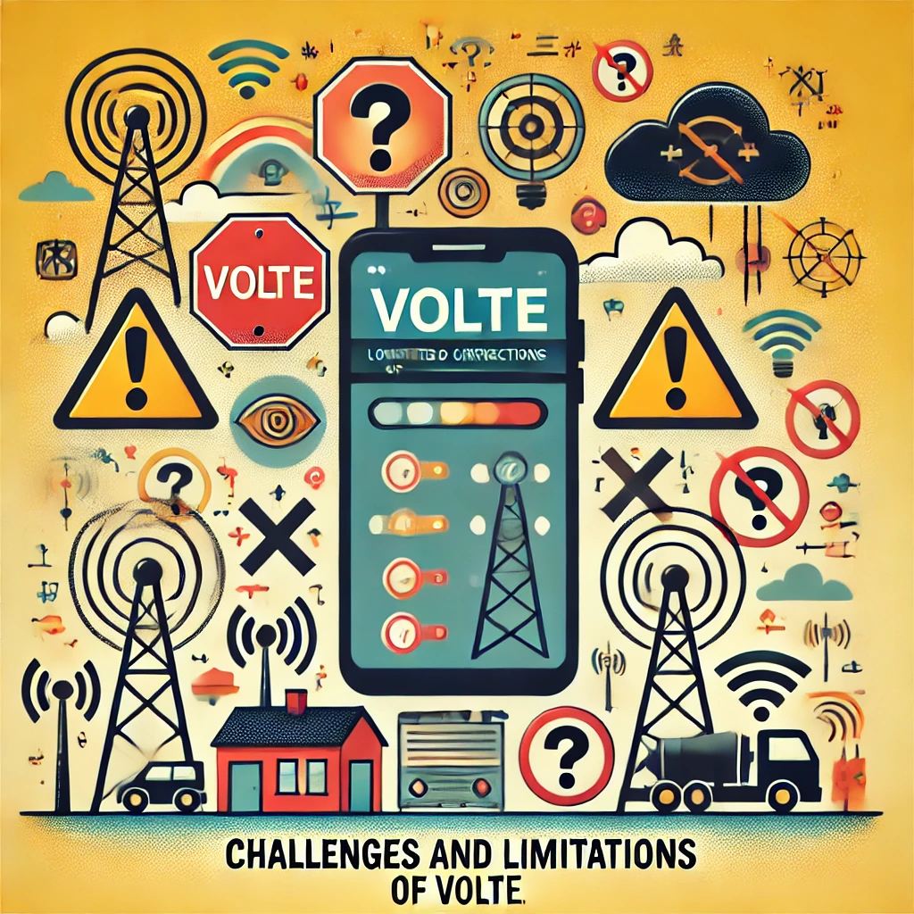 Challenges and Limitations of VoLTE