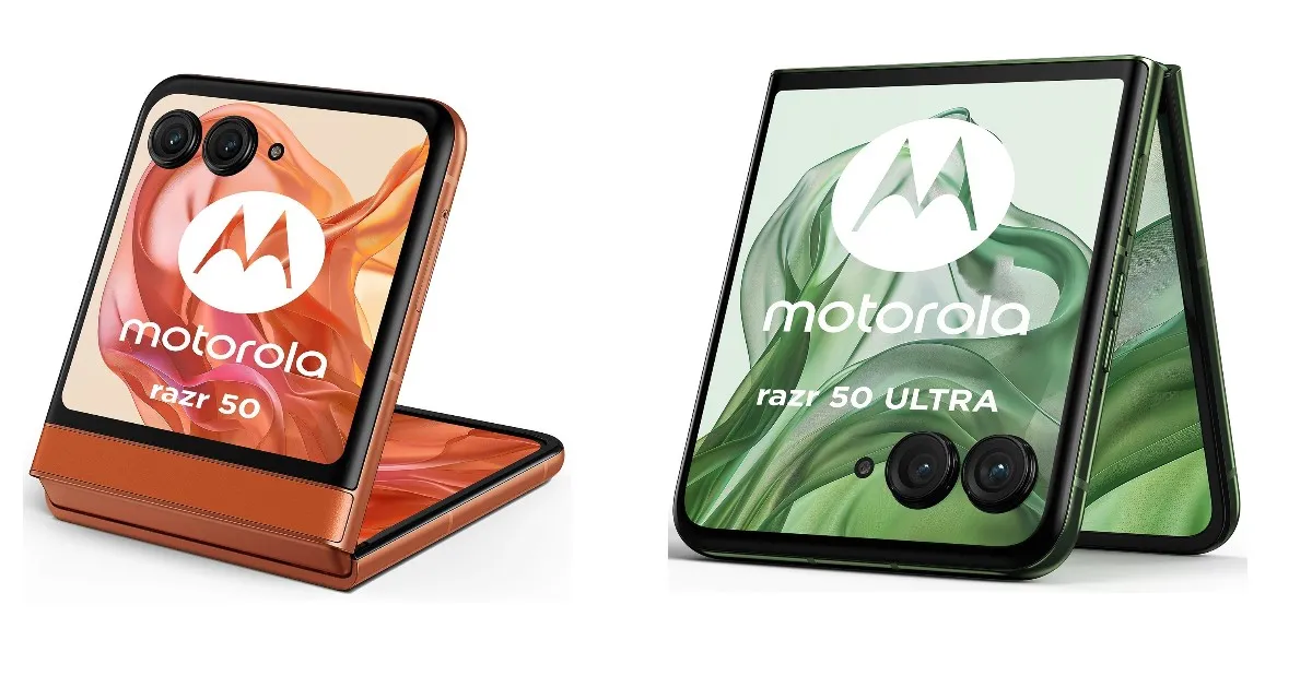 Moto Razr 50 Ultra and Razr 50 Flip Foldable