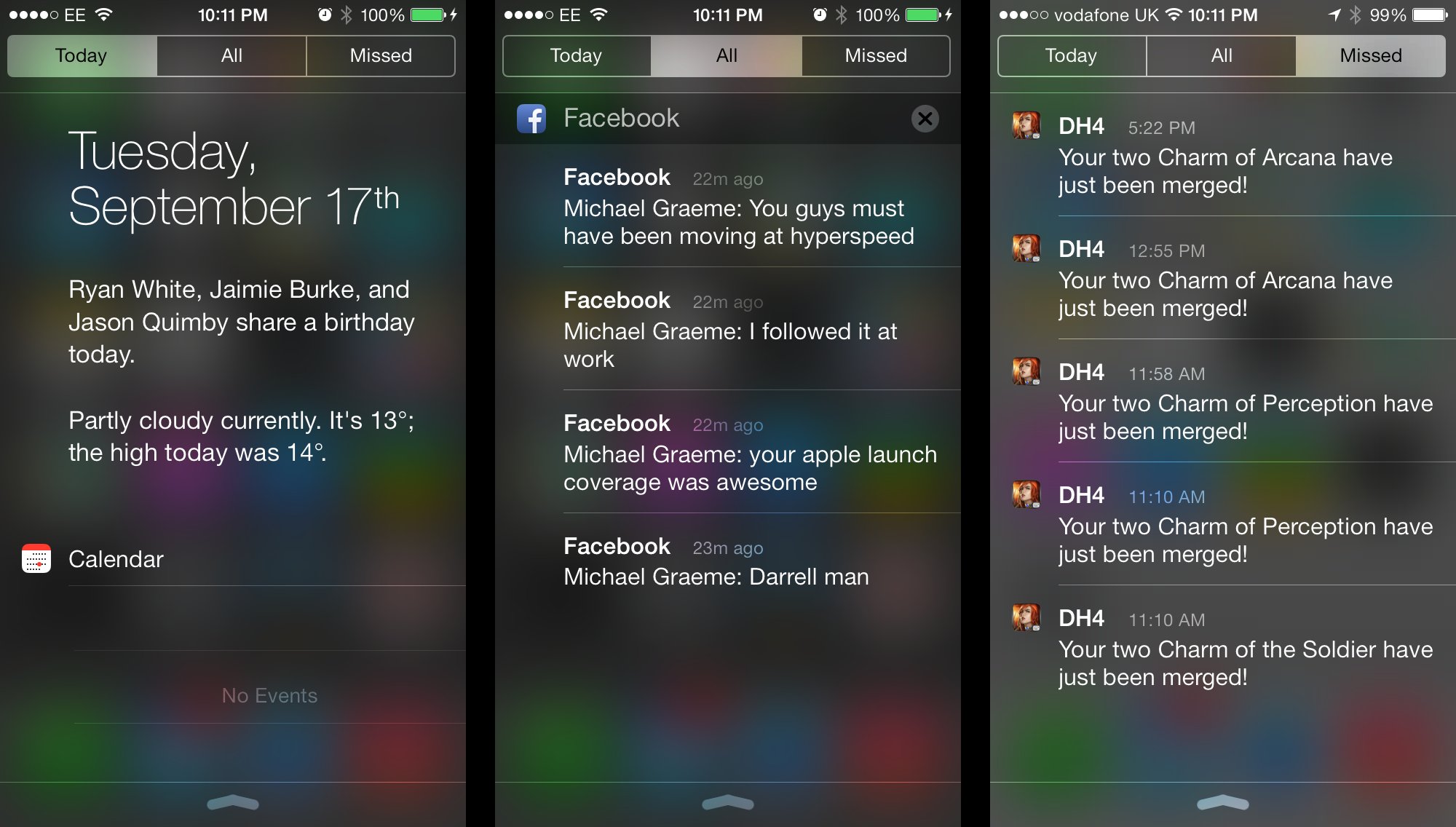 Notification Center Improvements