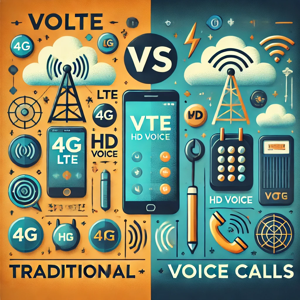 VoLTE vs Traditional Voice Calls