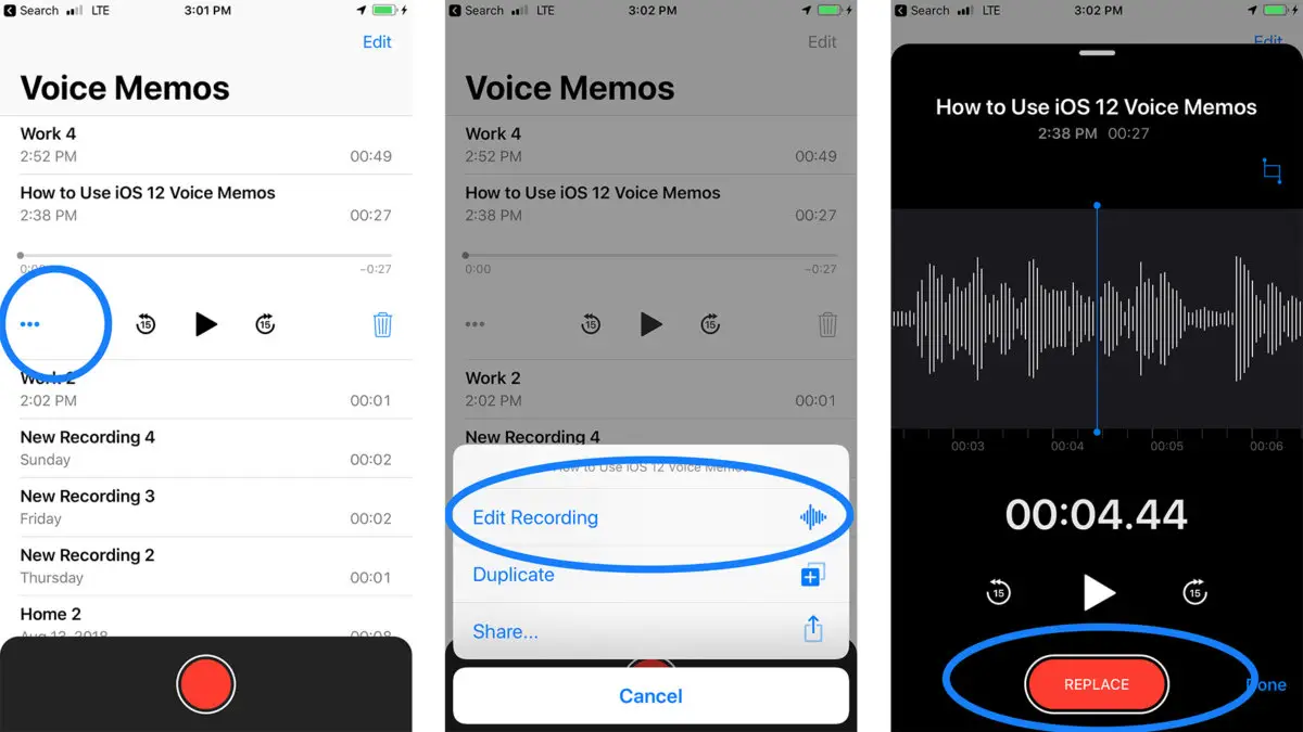 Voice Memos