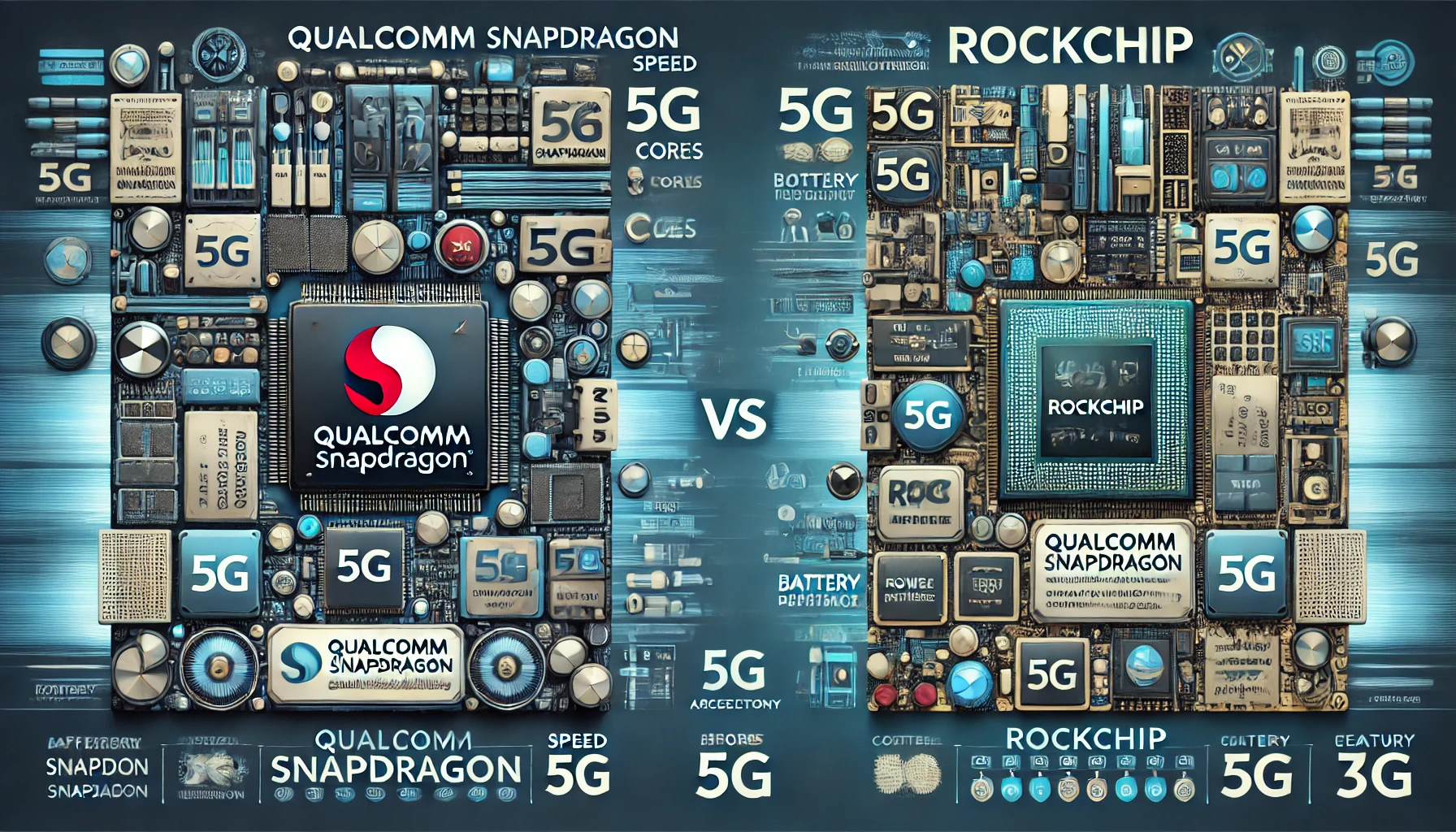 Qualcomm Snapdragon vs. Rockchip