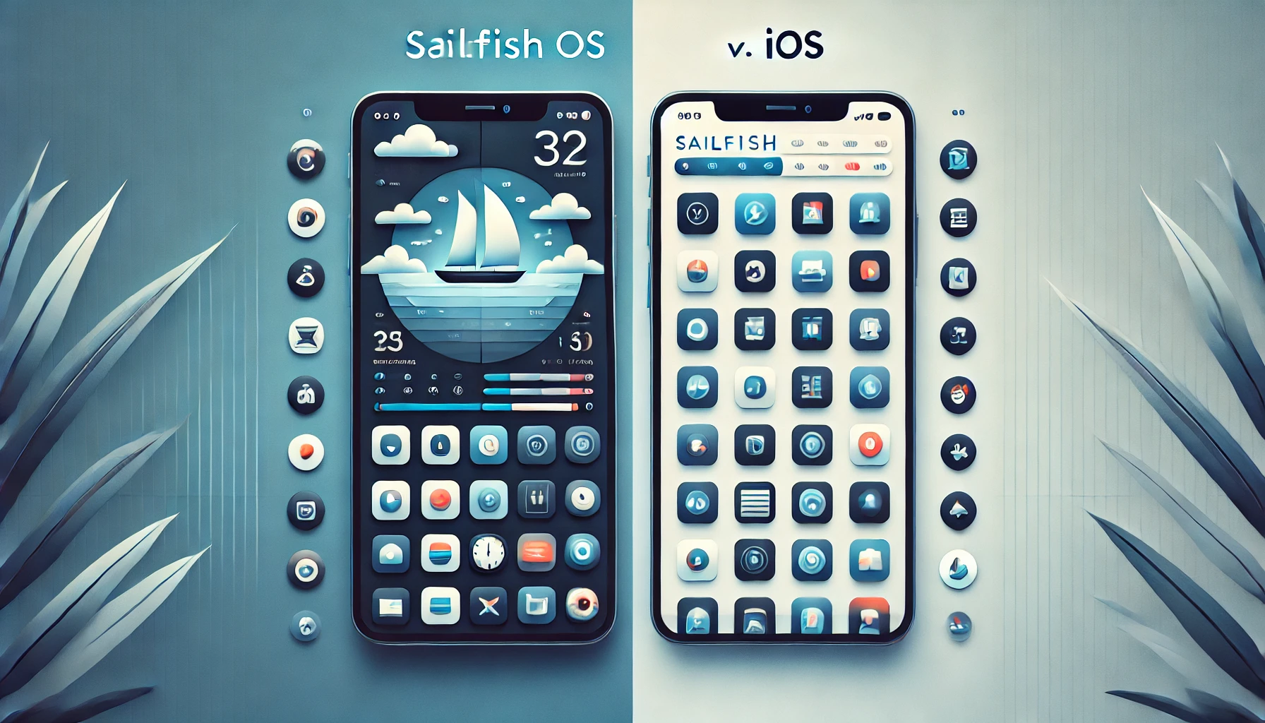 Sailfish OS vs. iOS