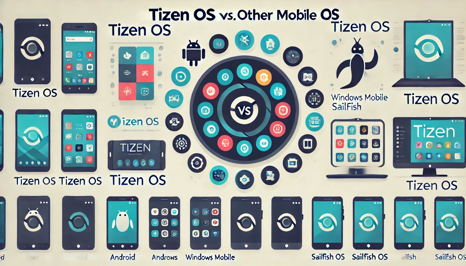 Tizen OS vs Other Mobile OS