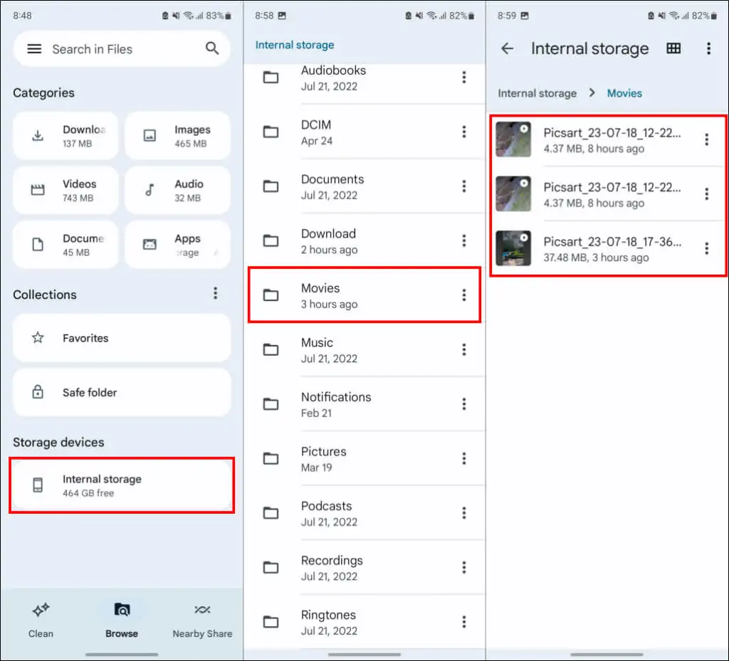 Using Third-Party File Management Apps