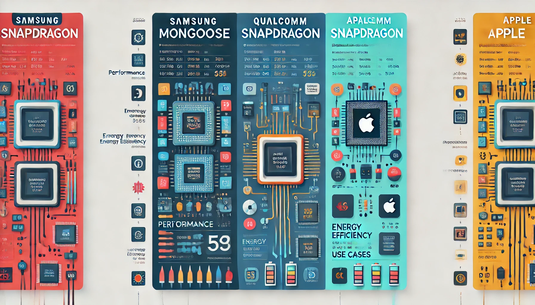 Qualcomm's Snapdragon and Apple