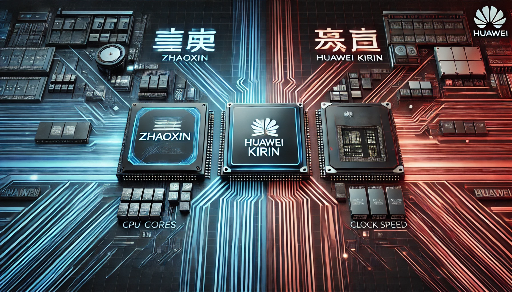 Zhaoxin vs. Huawei Kirin