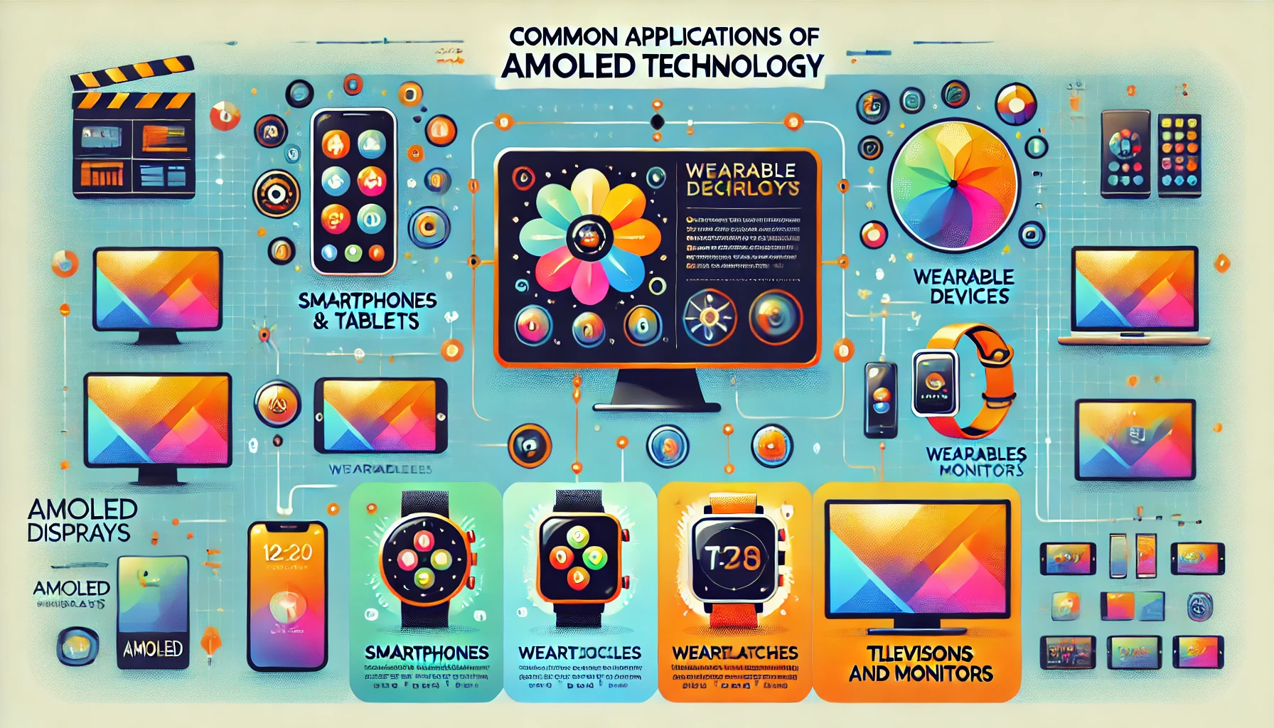 Common Applications of AMOLED