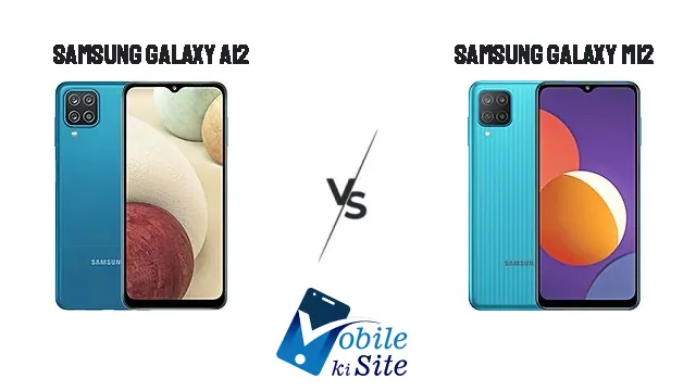 Samsung Galaxy A12 vs Samsung Galaxy M12
