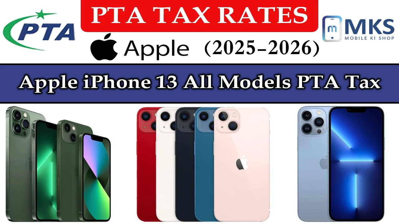iphone 13 series Pta tax