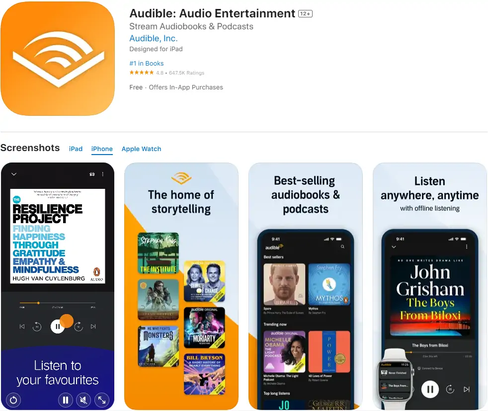 Audible - Audio Entertainment
