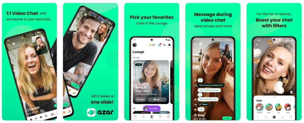 Azar - 1 on 1 Video Chat Online