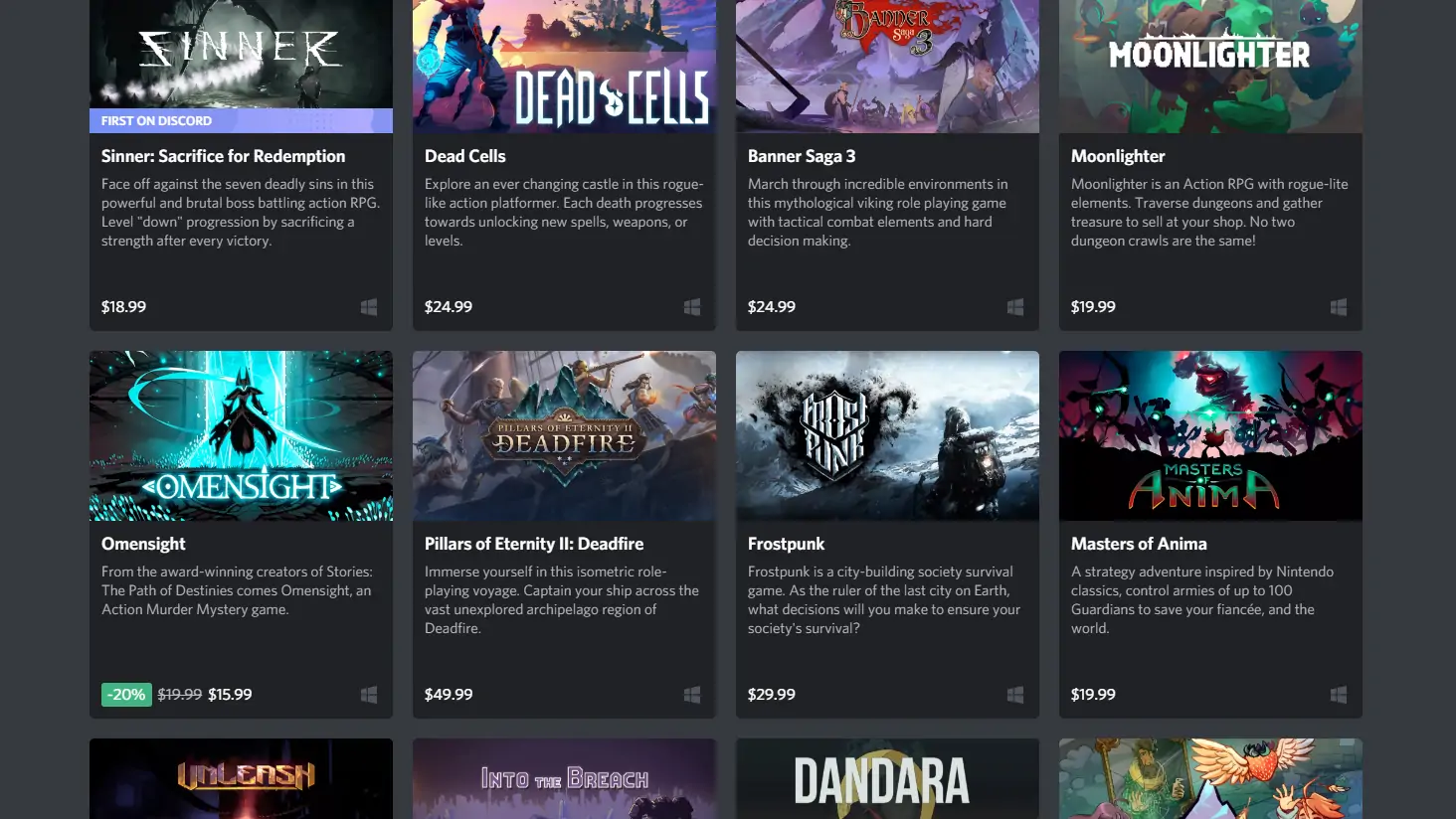 Discord Store