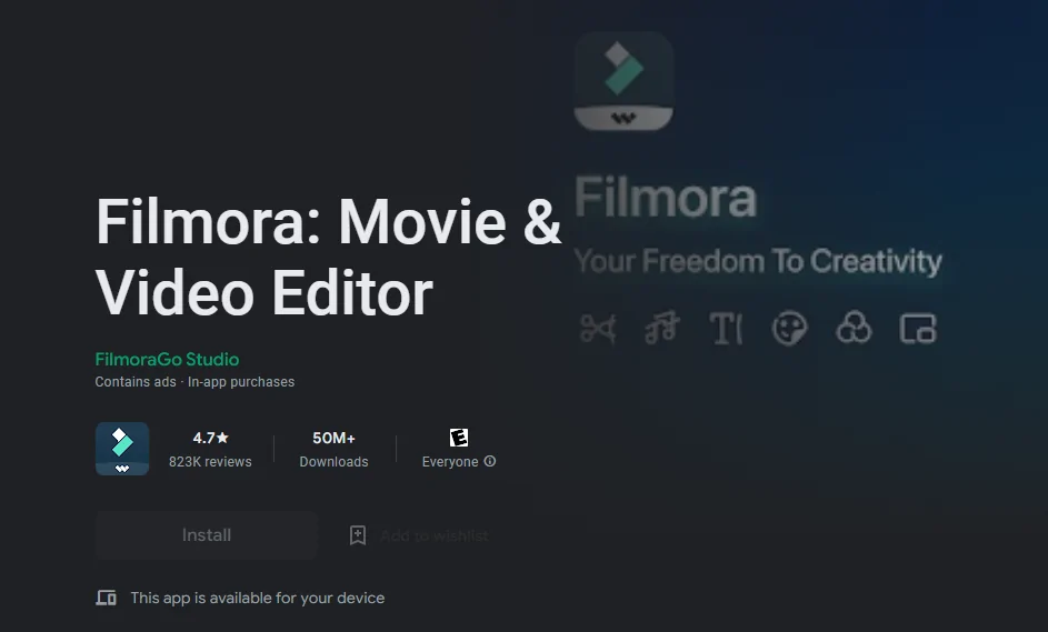 Filmora Video Editor