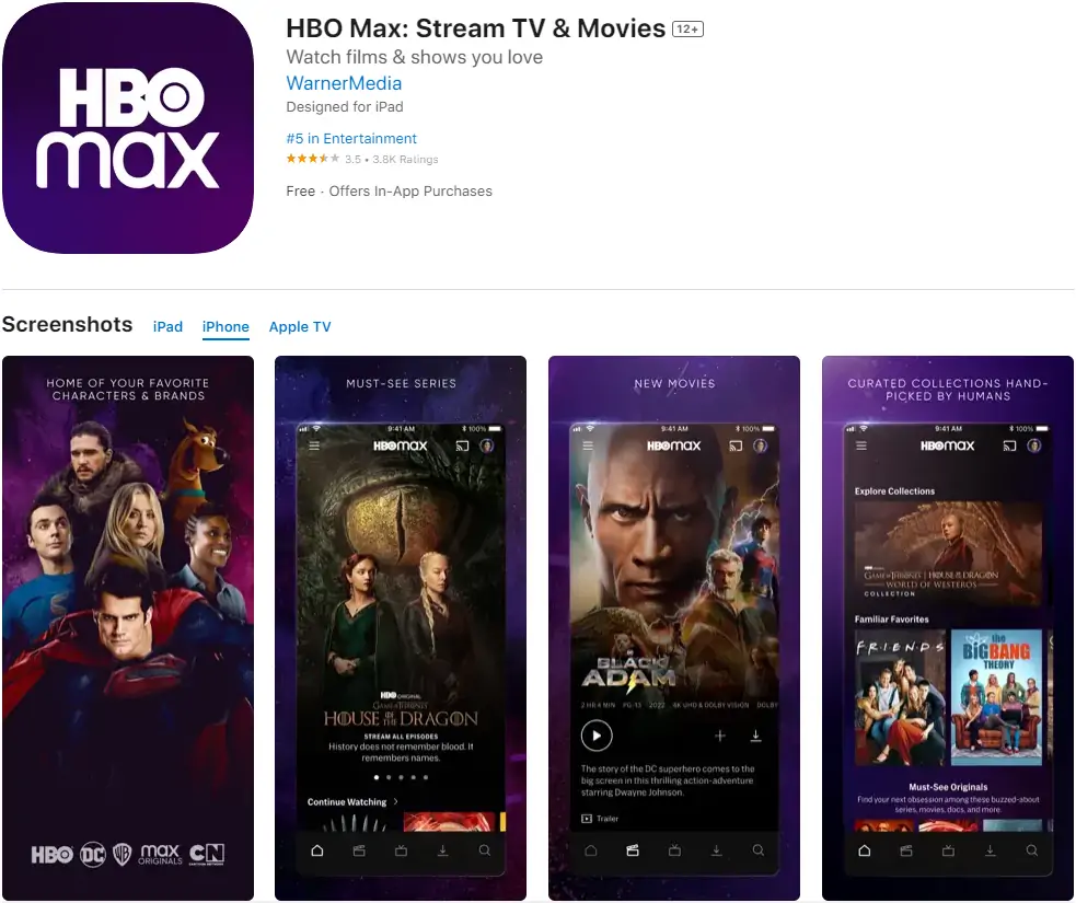 HBO Max - Stream TV & Movies