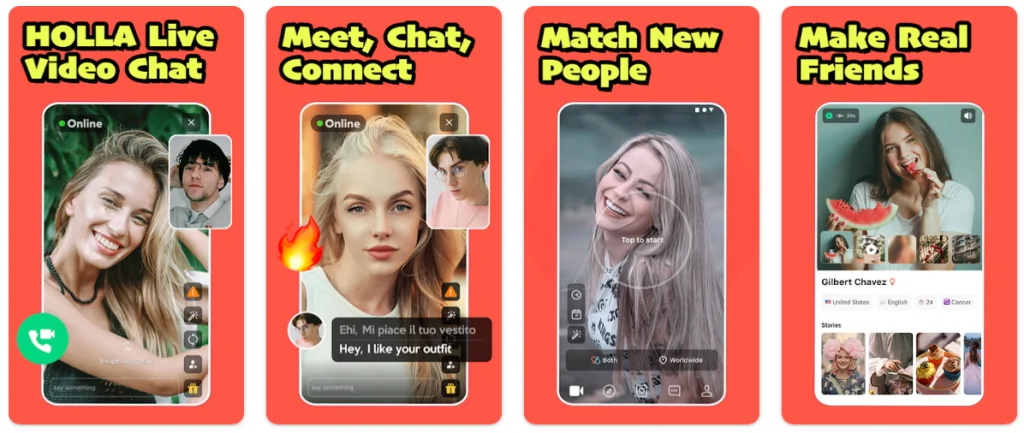 HOLLA - Live Random Video Chat