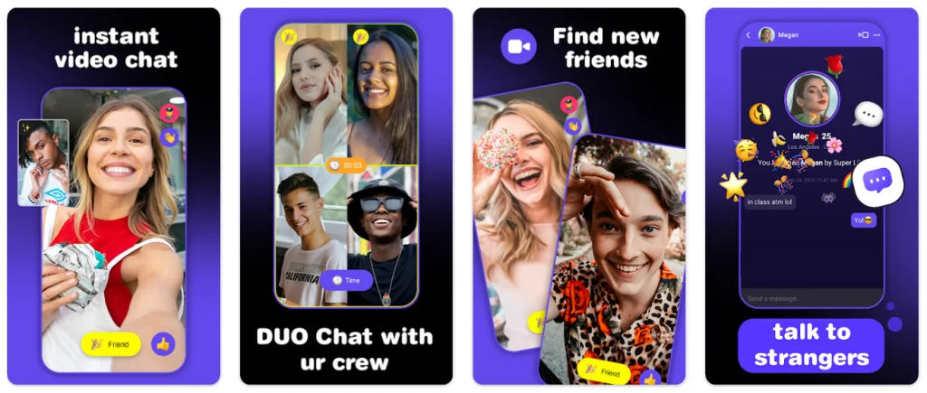 Monkey - random video chat