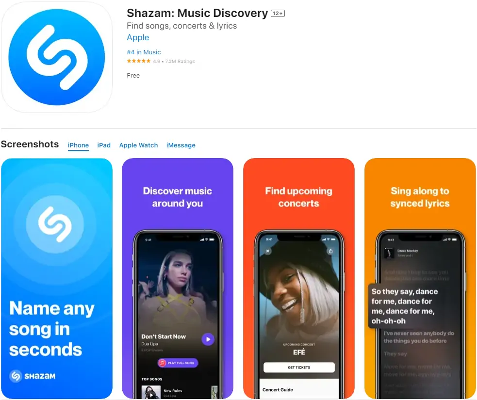 Shazam - Music Discovery