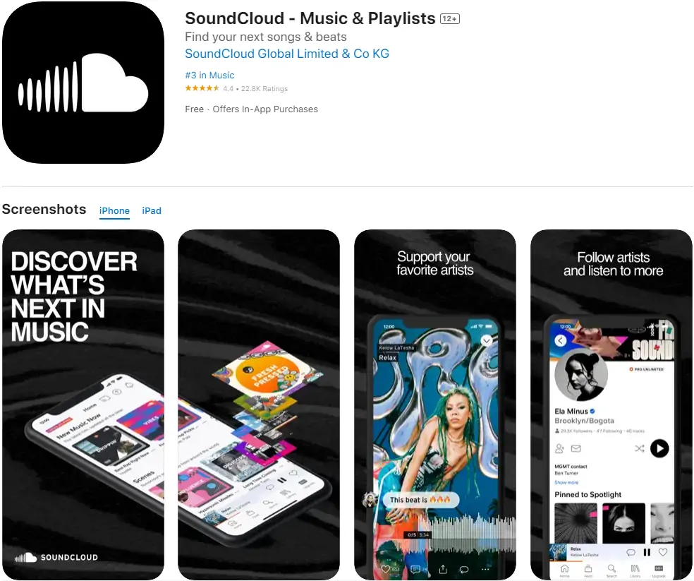 SoundCloud - Music & Playlists