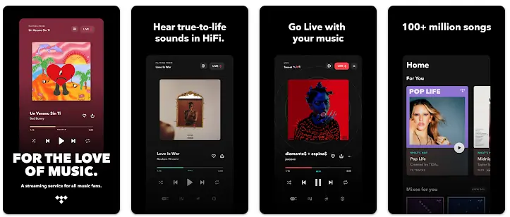 TIDAL Music - HiFi, Playlists