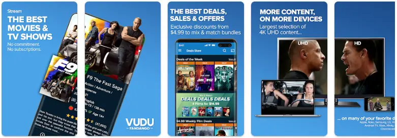 Vudu - Buy, Rent & Watch Movies