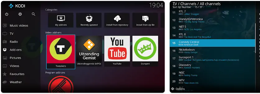 Kodi app