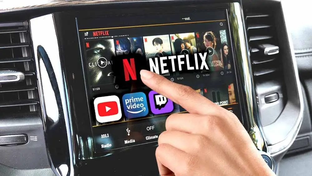 Netflix on Android Auto