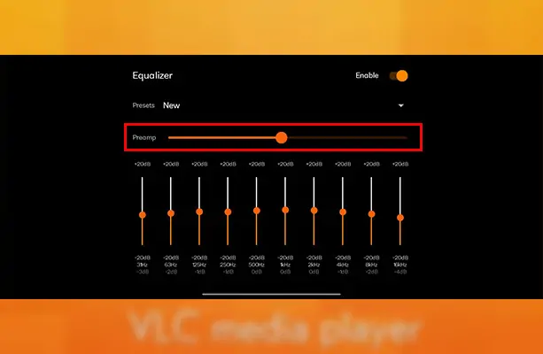 VLC Audio Delay - Preamp