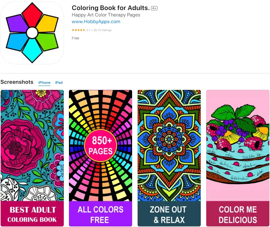 Adult Coloring Book