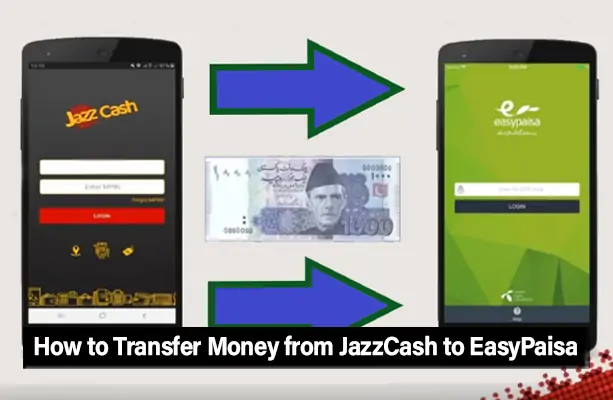 How to Transfer Money from JazzCash to EasyPaisa