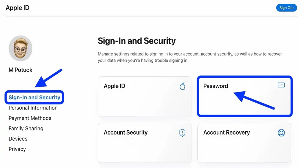 Resetting Your Apple ID Password