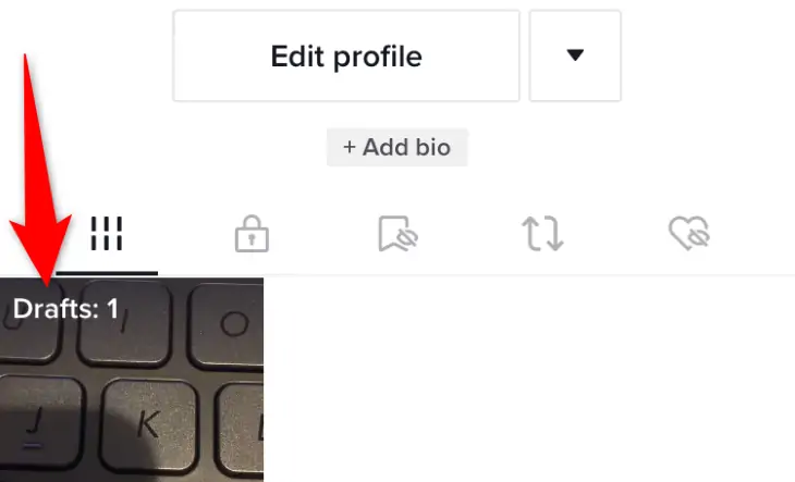 Download TikTok Drafts on iPhone