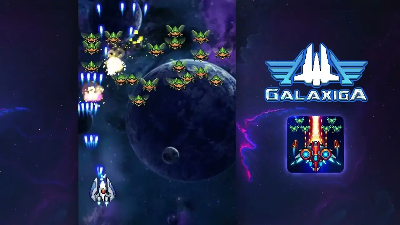 Galaxiga Arcade Shooting Game