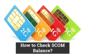 How to Check SCOM Balance?