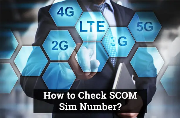 How to Check SCOM Sim Number?