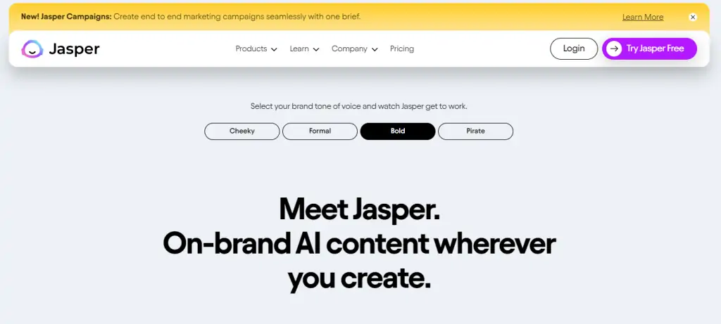Jasper - AI Copywriter