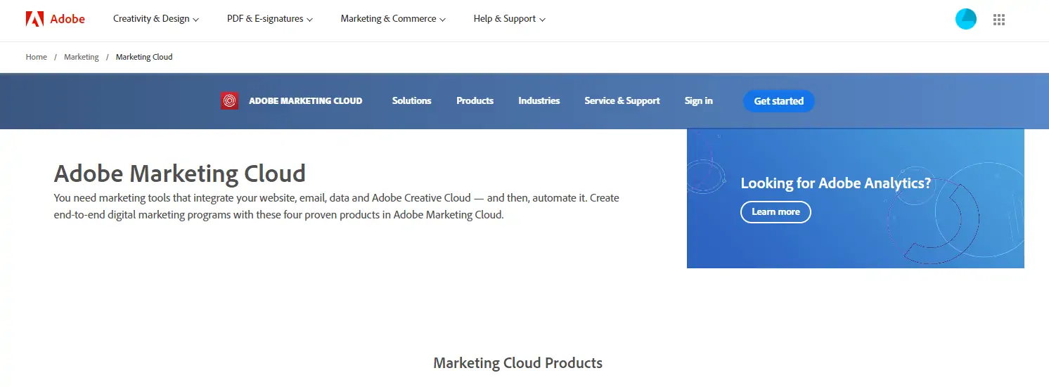 Adobe Marketing Cloud