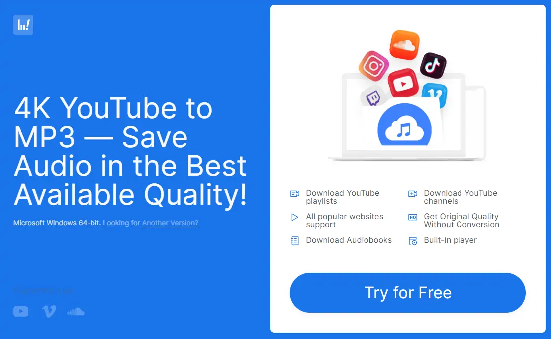 4K YouTube to MP3 - Free YouTube to MP3 Converter 