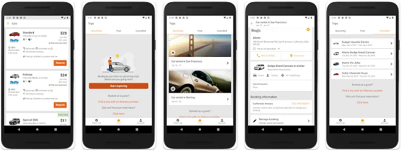 CarRentals.com: Rental Car App