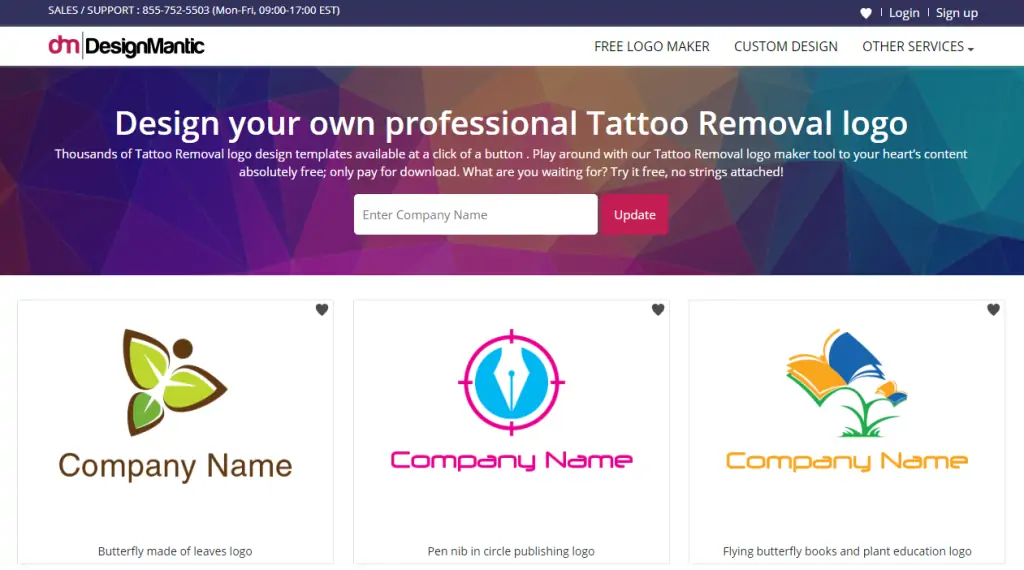 DesignMatic DIY Tattoo Logo Maker