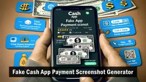 Fake Cash App Payment Screenshot Generator