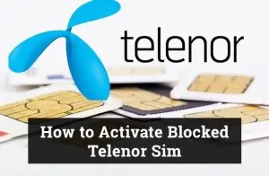 How to Activate Blocked Telenor Sim