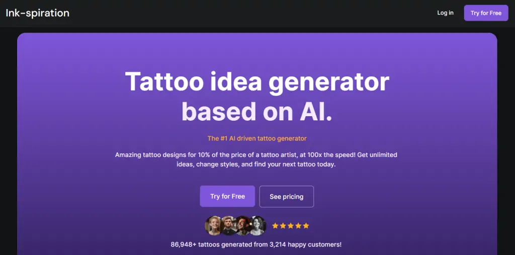 Inkspire - AI Tattoo Generator