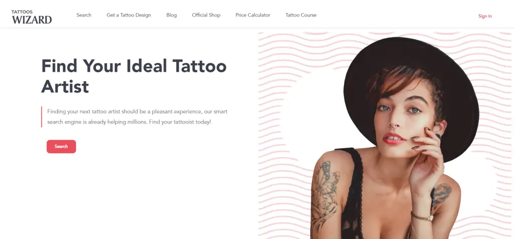 TattooWizard AI Find Your Ideal Tattoo Artist