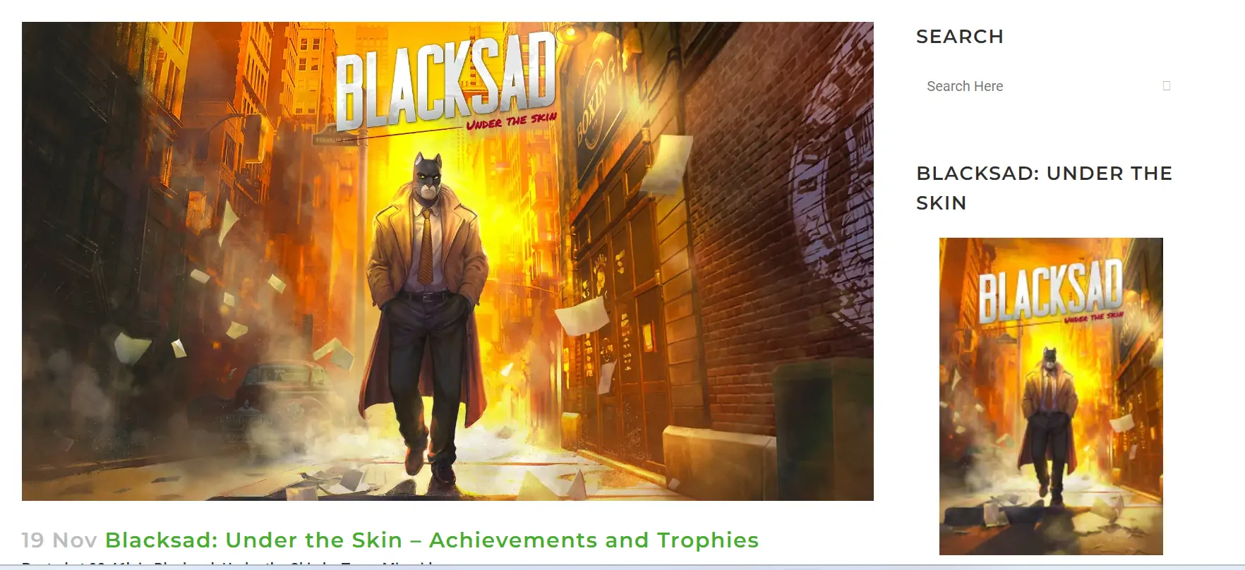 Blacksad Under the Skin