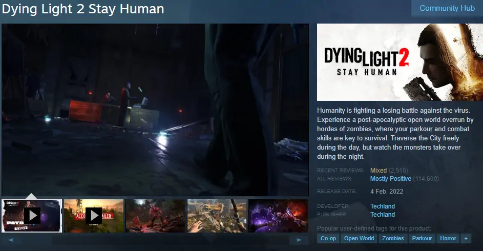 Dying Light 2 Stay Human